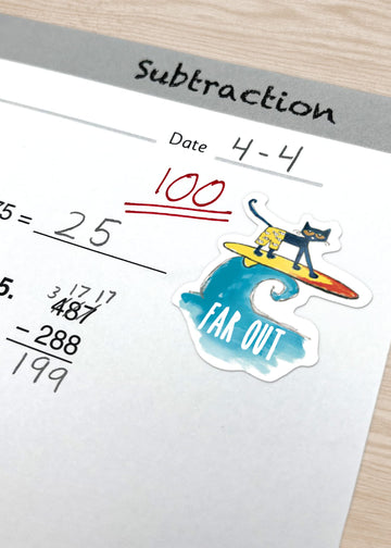 Teacher Pete The Cat Stickers