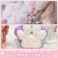 Upgraded Squeeze Toy Paw  Cat Paw Squeeze Soft Silicone Squeeze Paw Stress Relief Fidget Toys for mature-themeds  Party Favor Gift (Clear)