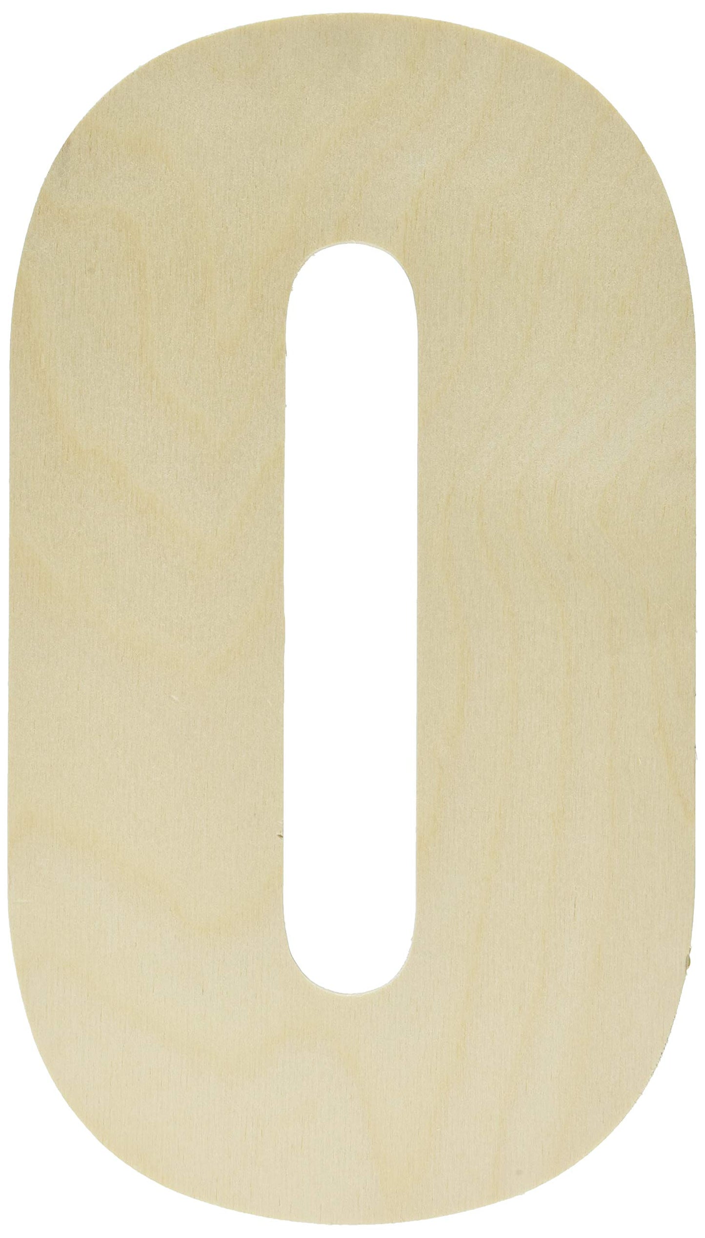 Mpi Baltic Birch Collegiate Font Letters And Numbers, 13.5'