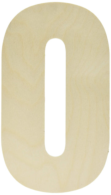 Mpi Baltic Birch Collegiate Font Letters And Numbers, 13.5'