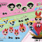 Beast Kingdom The Powerpuff Girls: The Girls Dah-055Dx Dynamic 8Ction Figure Set, Multicolor
