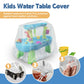 Kids Water Table Cover, Fit Step2 Rain Showers Splash Pond Water Table Waterpark Play Table Cover Outdoor Toys Cover - (Frosted)