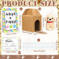 Blueweenly 20 Set Adopt A Puppy Favors 20 Small Stuffed Puppy Plush Dogs Bulk With 20 Kraft Paper Boxes 20 Adoption Cards 1 Whit