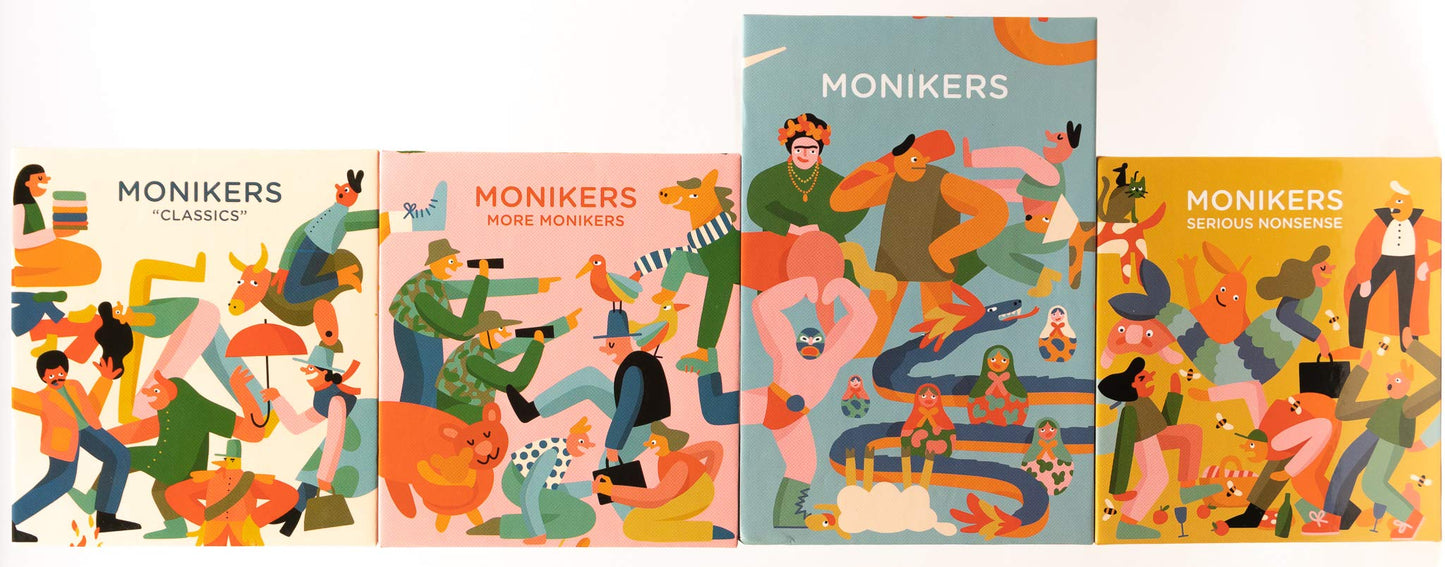 Cmyk Monikers: More Monikers - A Dumb Party Game That Respects Your Intelligence