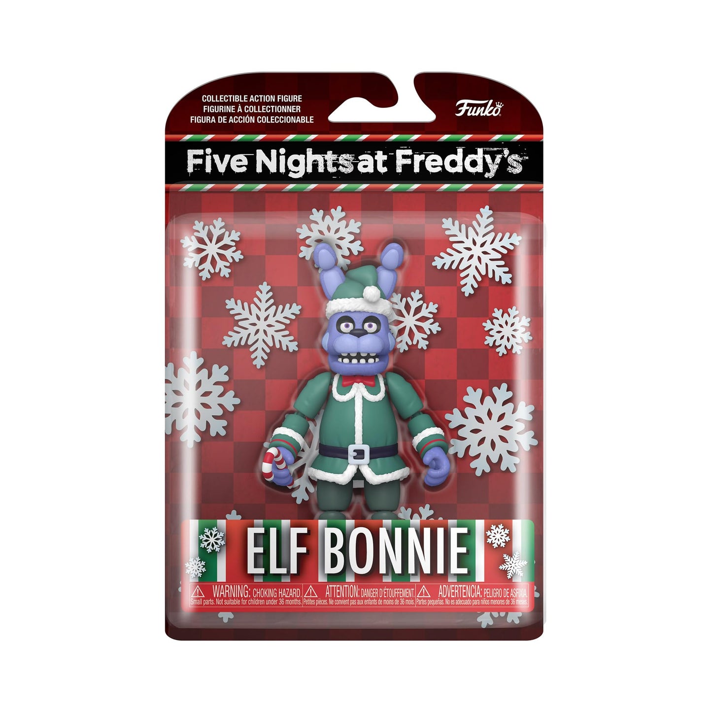 Funko Action Figure - Five Nights at Freddy's Holiday Bonnie, Multicolor, Vinyl, Model 72481