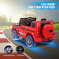 TEOAYEAH 12V 7Ah Licensed Ride on Car for Kids Ages 3-6, Electric Car Ride on Toys w/Parent Remote, Wireless Music, Suspension S