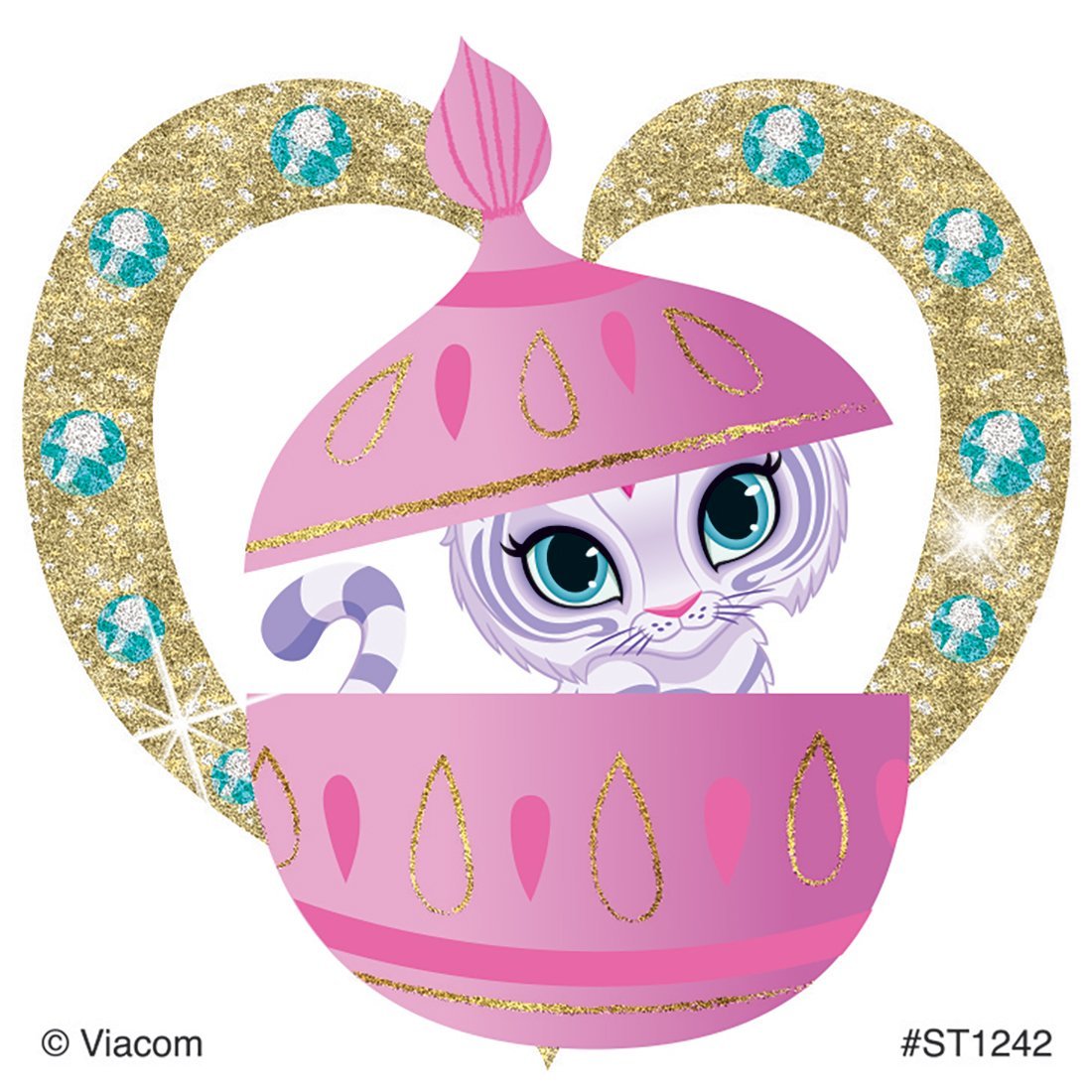 SmileMakers Shimmer & Shine Glitter Stickers - Prizes and Giveaways - 50 per Pack