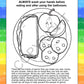 ZOCO - Practice Healthy Habits Coloring Books for Kids (50 Bulk Pack, Without Crayons) - Hygiene, Exercise & Nutrition Activitie