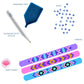 Diamond Dotz Mauves Diamond Art Kits for Adults - Diamond Painting Kit a Relaxing Creative Craft Kit with Dotz Gem,