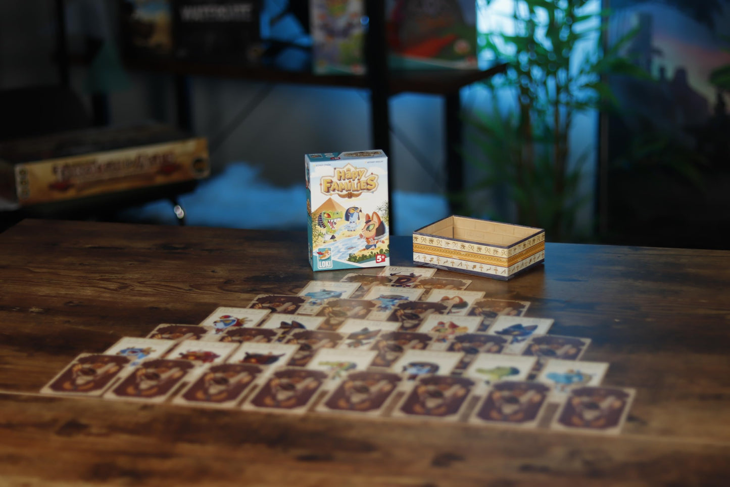 Loki Hâpy Families - Collecting Game, Pyramid Themed, Kids & Family, Ages 5+, 2-4 Players, 10 Min