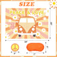 Joarhonal Pin The Peace Sign On The Hippie Van - Groovy Hippie Party Games For Kids 20'' X 28'' Groovy Game Poster With 24 Reusa