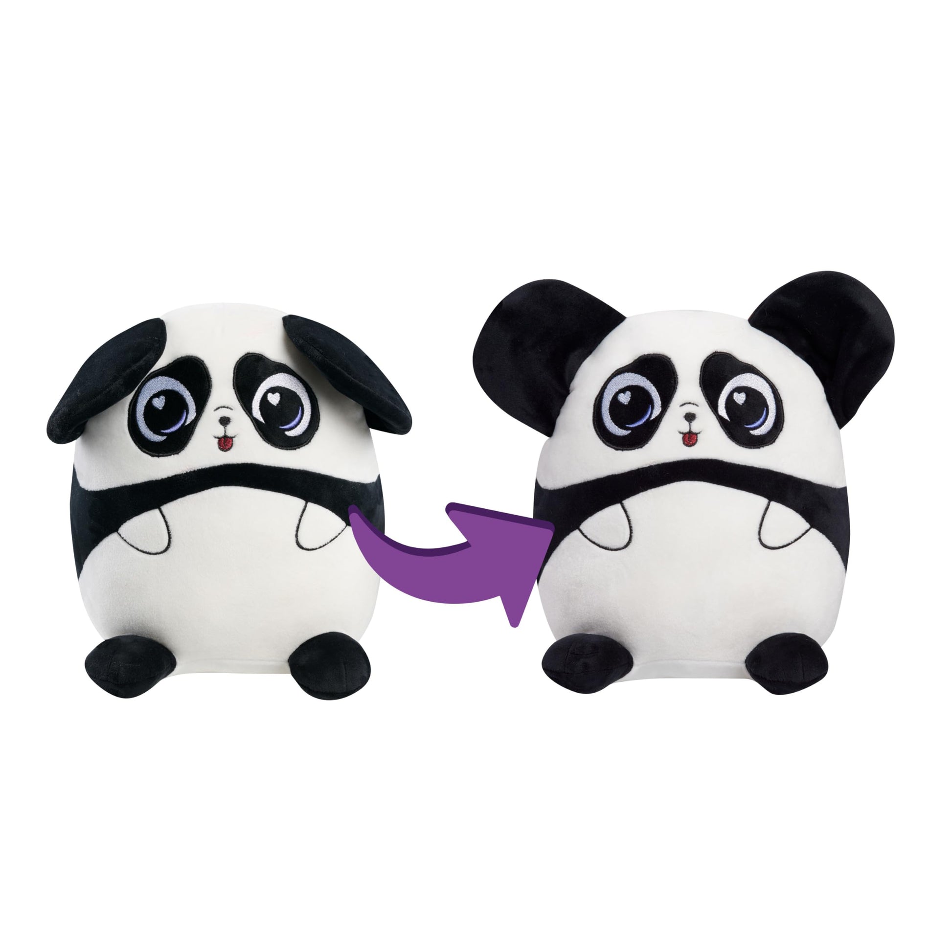 Flipeez Large Plush Jane  Panda  Ages 3 and up