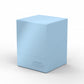 Ultimate Guard Boulder Solid 100+, Deck Case For 100 Double-Sleeved Tcg Cards, Baby Blue, Secure & Durable Storage For Trading C