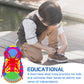 Zakvoor 6 Sets Of Shoelace Threading Teaching Toys Learn To Tie Shoelaces Kindergarten Early Educational Rope Practice Bowknot P