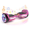 Simate Scooter, Bluetooth Speakers And Led Light-Up Wheels, App Control, Dual 250W Motors, 8.5 Mph Max Speed & 8.5 Miles Max Ran