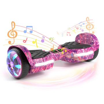 Simate Scooter, Bluetooth Speakers And Led Light-Up Wheels, App Control, Dual 250W Motors, 8.5 Mph Max Speed & 8.5 Miles Max Ran