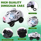 Skylety 6 Packs Dinosaur Track Car Race Track Replacement LED Light up Battery Powered Dinosaur Race Car Track Glow in The Dark