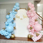 Pastel Blue Balloons In Different Sizes 5 10 12 18Inch-134Pcs Pastel Blue Balloon Balloons For Garland Arch