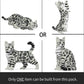 JEKCA Bengal Cat Building Blocks Set | 4-in-1 | Gray | Plastic | Model ST19BGC01-M02 | Age 14+