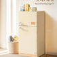 Robotime Play Kitchen Toy Fridge - Wooden Toy Refrigerator With Accessories, Pretend Play Kitchen Set For Kids & Toddlers, Freez