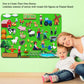 Craftstory 47 Pcs Farm Animals Toys Flannel Felt Board Story Sets for Toddlers Kids 47 Pieces Farm Barnyard Toys Interactive Mon