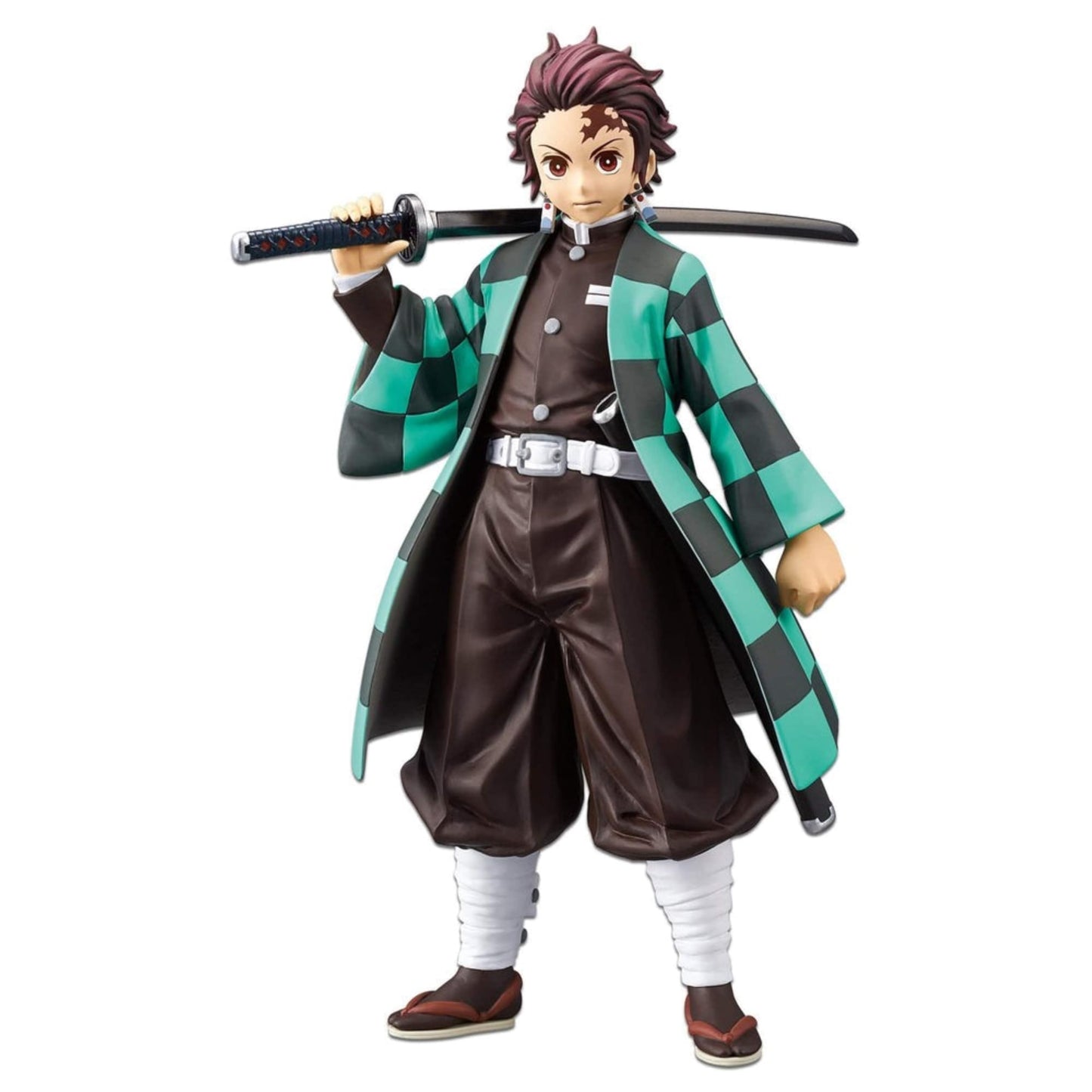 Banpresto 39494 Demon Slayer (Kimetsu no Yaiba) Tanjiro Kamado Figure, Multicolor