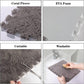 Typutomi 10Pcs Plush Puzzle Foam Floor Mat, Soft Fluffy Interlocking Square Foam Tiles Area Rugs Carpet For Parlor Bedroom Decor