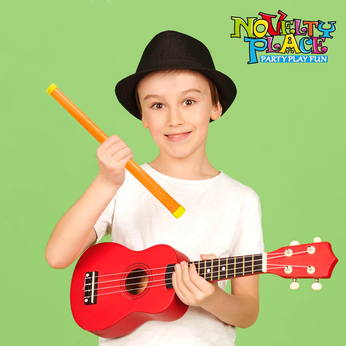 Novelty Place 16  Groan Tube Noise Makers 2 Pack - Funny Party Noisemaker For Kids And Adults - Party Favor Sound Tubes Toys - O