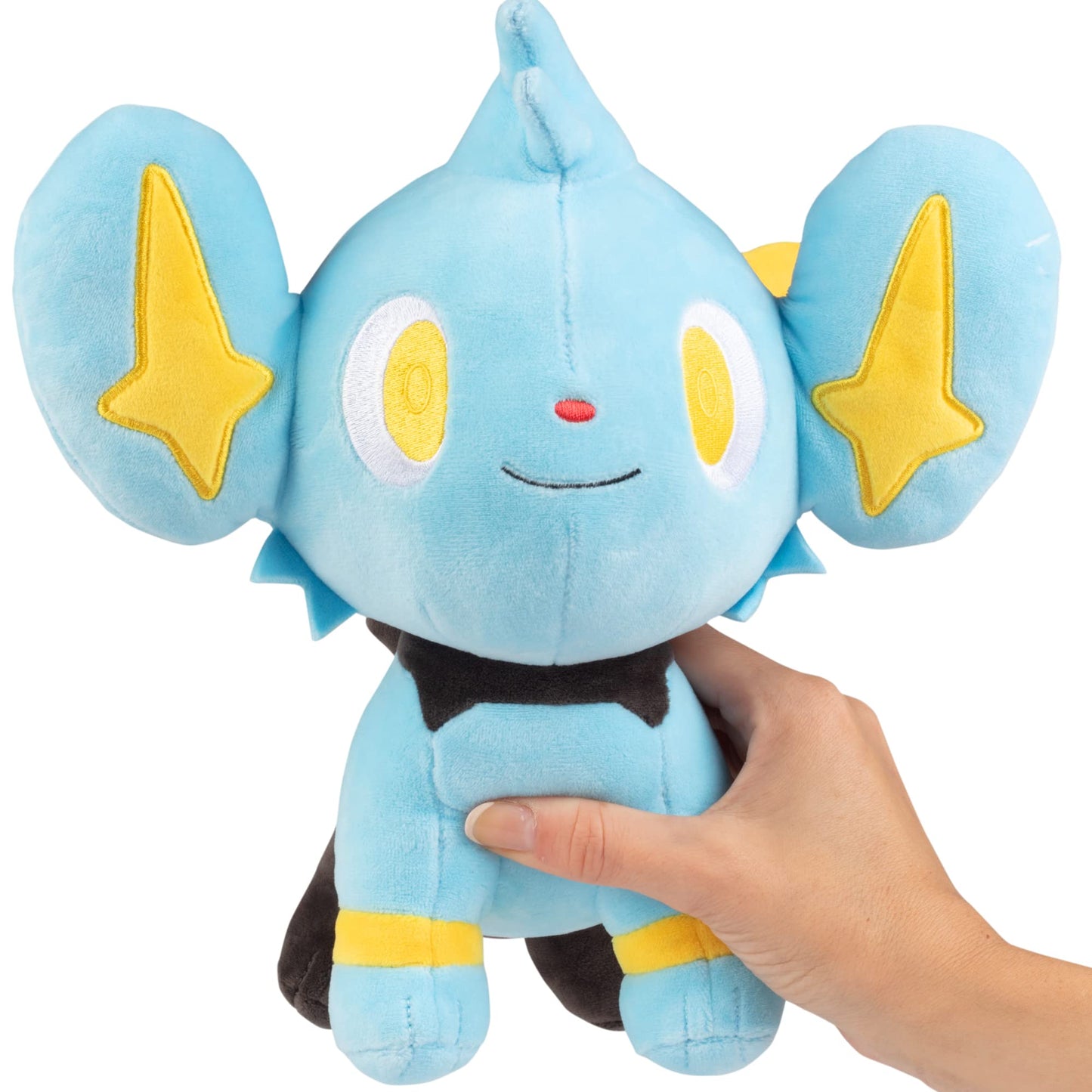 Pokemon 12 Large Shinx Plush - Officially Licensed - Scarlet & Violet - Authentic Stuffed Animal Toy Figure - Valentine's Day & Easter Basket Stuffer Gift for Kids  Boys  Girls - 2+