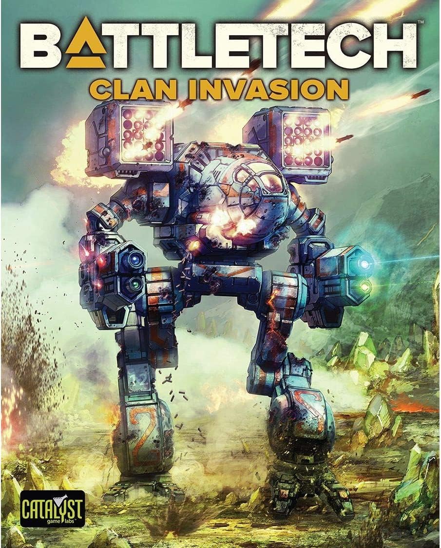 BattleTech: Clan Invasion Box Set Expansion - Sprawling Sci-Fi Board Game Warfare in the BattleTech Universe By Catalyst Game Labs