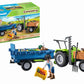 Playmobil Harvester Tractor With Trailer
