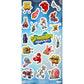 Spongebob Squarepants Stickers for Kids - Bundle Set with 100 Spongebob Stickers for Crafts, Party Favors, Scrapbooks, and More