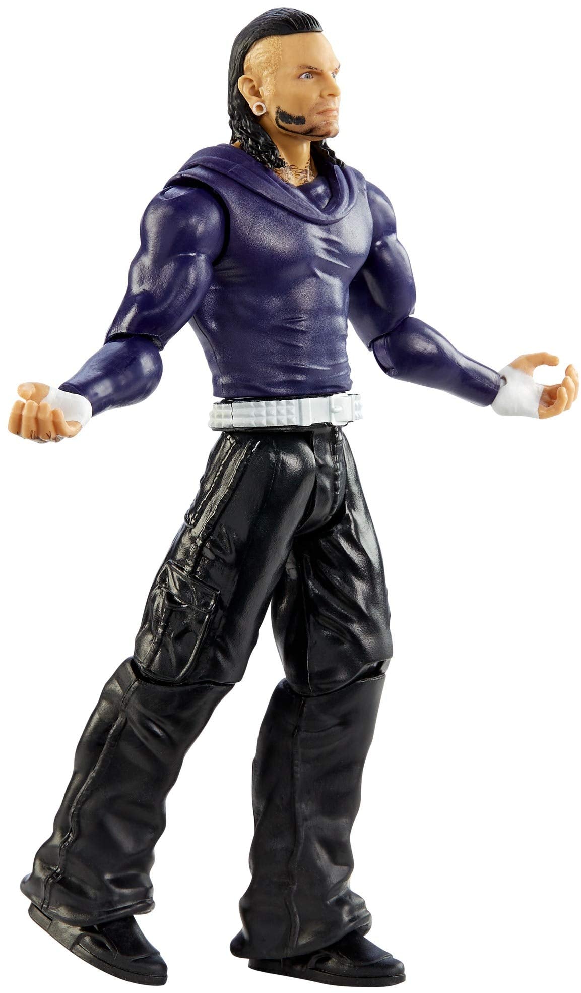 WWE Jeff Hardy Action Figure - 6-Inch Posable Collectible, Multicolored, Plastic, Model GTG25, Ages 6 and Up