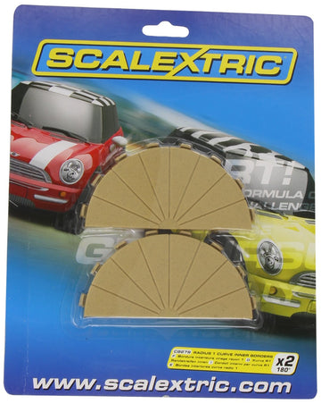 Scalextric C8279 Borders Tan Inner Radius - 180 Degrees