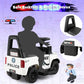 HONEY JOY Ride On Push Car, Licensed Mercedes Benz Push Cars for Toddlers w/Horn, Music, Lights, Under Seat Storage, Foot-to-Flo