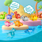 Happymate 52 Pcs Dinosaur Alphabet Learning Toys For Toddlers 2-4, 10 Different Dinosaur Figures, Double Sided Abc Matching Game