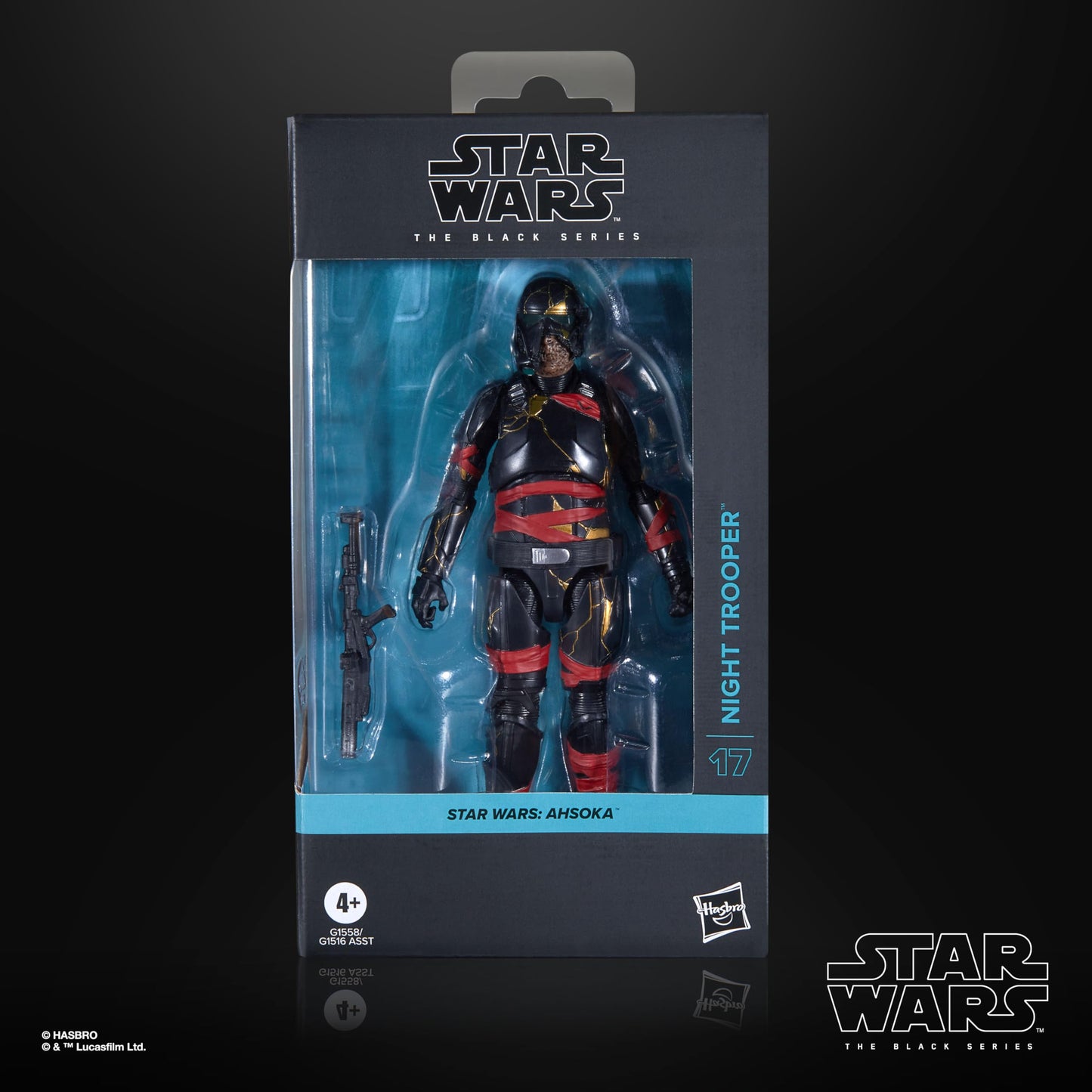 STAR WARS The Black Series Night Trooper  Ahsoka enhanced Collectible 6 Inch Action Figure