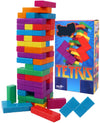 Toyshine Plastic Tetris Puzzle Brain Teaser Toy Colorful Tumbling Tower Stacking Game Montessori Intelligence Educational Gift F
