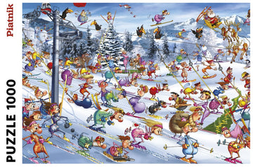 Piatnik 00 5351 Ruyer Skiing Puzzle