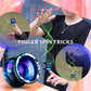 Magicyoyo Responsive Yoyo V3, Professional Metal Yoyo For Kids Beginner, Aluminum Alloy Yoyo With Unresponsive Bearing + Bearing Removal Tool + Axle + Bag + 12 Yoyo Strings (Black Blue Purple)
