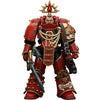 JOYTOY Warhammer 40k Blood Angels, 1/18 Blood Angels Raldoron First Captain of The Blood Angels Action Figure Collect Model