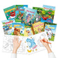 Aannanl 24 Mini Coloring Books Suitable for Kids Ages 2-4 and 4-8,Small Party Gifts,Bulk Birthday Gifts,Gift Bag fillers,School