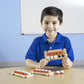 Learning Resources Foam RekenRods Ten-Frame Boards & Red/White Counters, Math Manipulatives for Kindergarten, Model 85233
