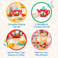 Battat - Pretend Play Tea Set - Singing Teapot - Musical Toddler Toys - Toy Tea Cups & Saucers - 3 Years + - Musical Tea Set