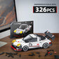 Vgd Car Building Sets With Display Case, Classic Model Car Kits Speed Car Building Blocks Set, Cool Collectible Model Super Race