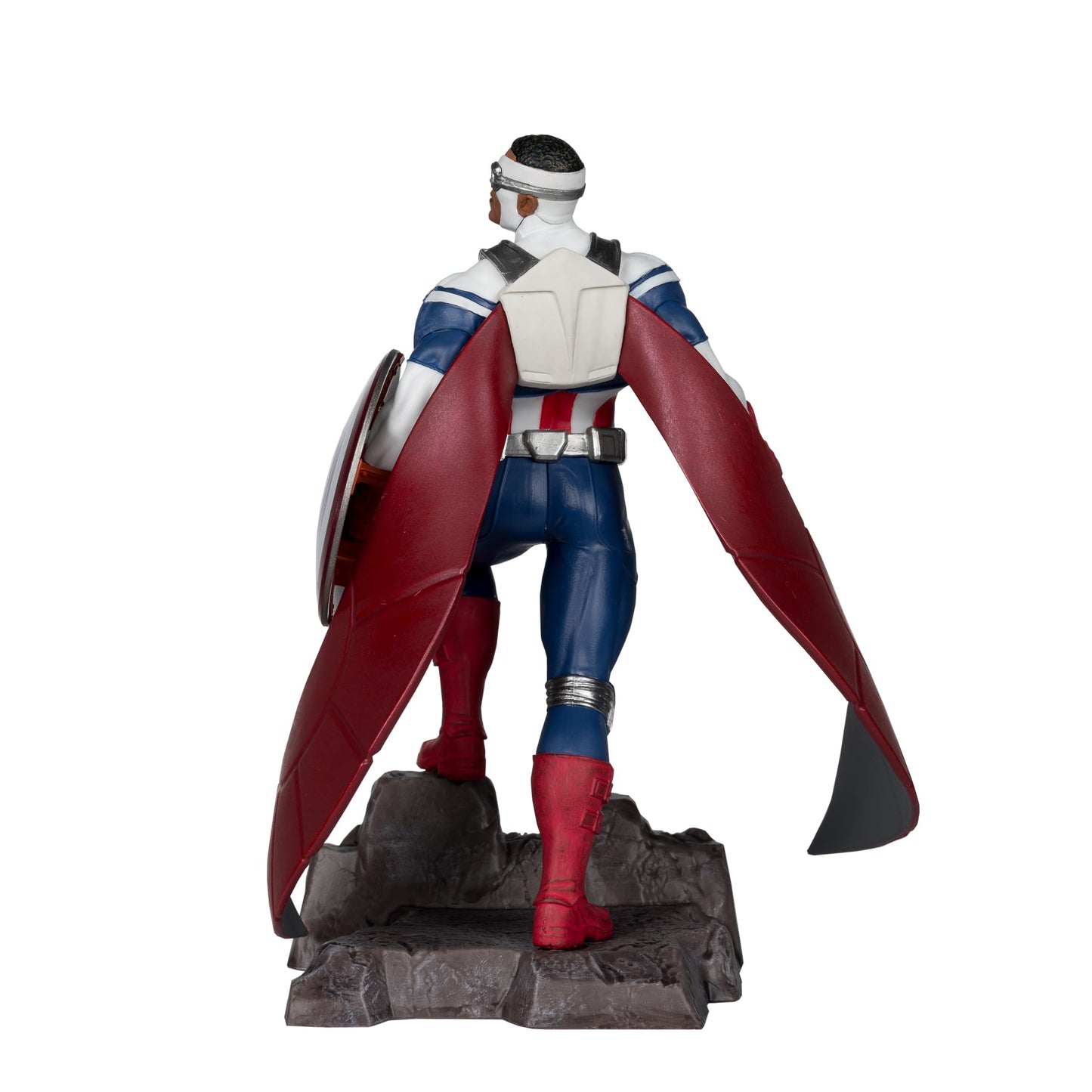 Mcfarlane Toys - Marvel Captain America 1:10Th Scale Collectible With Scene (All-New Captain America #1)