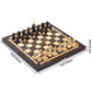 Husaria European International Chess Wooden Game Set, King'S Continental - 13.8 Inches Medium Size Chess Set With Handcrafted Ch