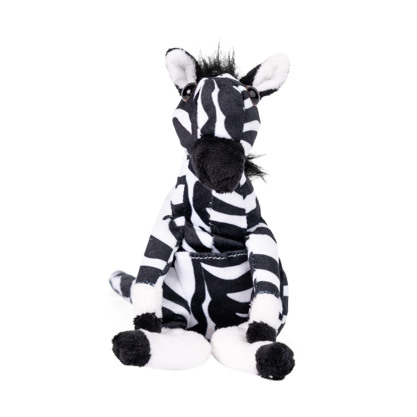 Randimals Randimini Collection Zebra Kangaroo Called Zangaroo. Floppy Plush Bean Filled Toy 6.5   Soft & Huggable  enhanced Quality Hybrid Animal Friend Encourages Adventure & Imagination