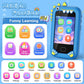 Gocina Kids Smart Phone, Christmas Birthday Gifts For Toddler Age 3-8, Touchscreen Learning Cell Phone Toy With Camera,Music Pla
