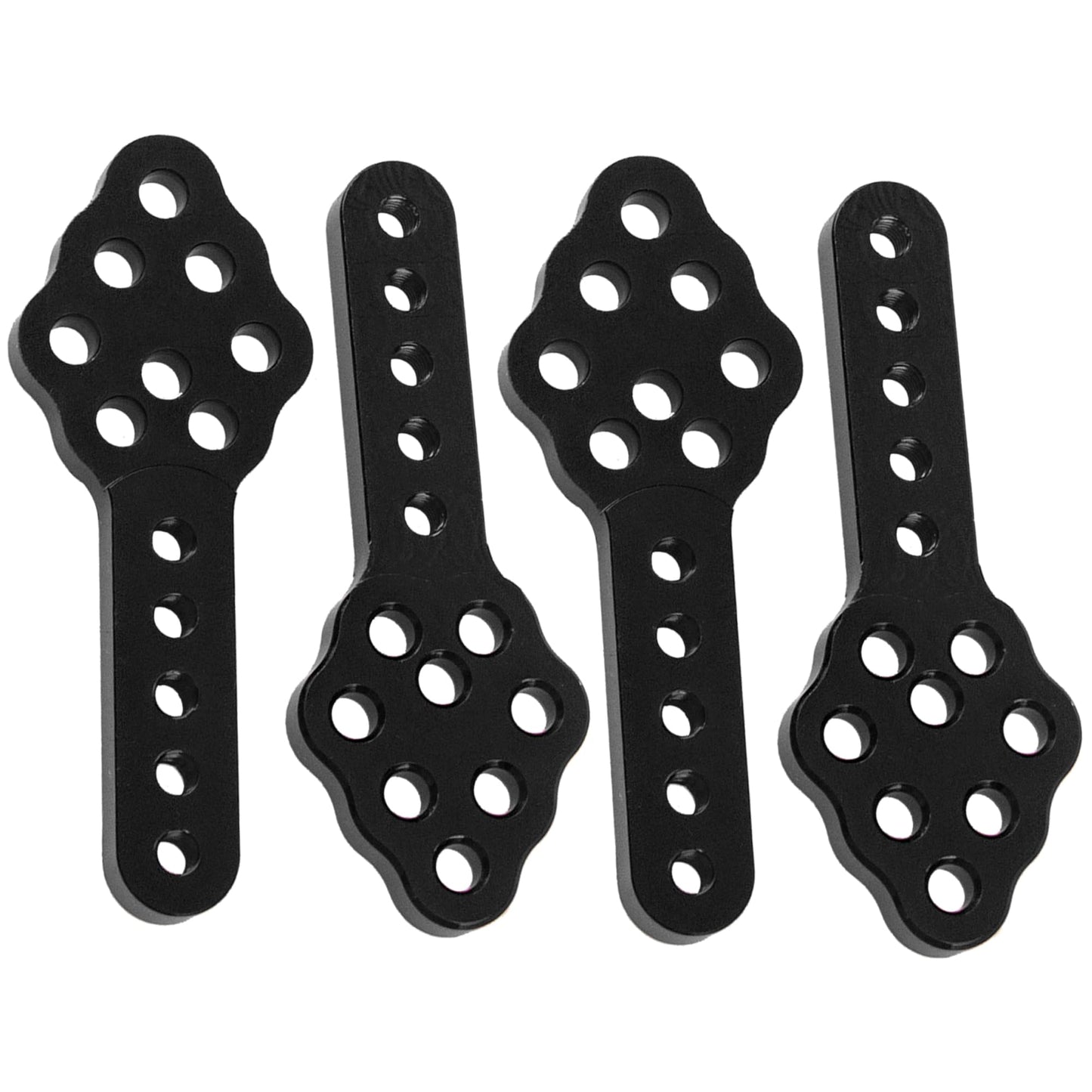 Vgoohobby 4Pcs Metal RC Car Shock Absorber Mount Adjustable Height Angle Stand Compatible with Axial SCX10 90046 D90 D110 SCX10I
